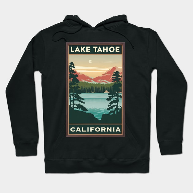 Lake Tahoe Colorblock Hoodie by rymeldy